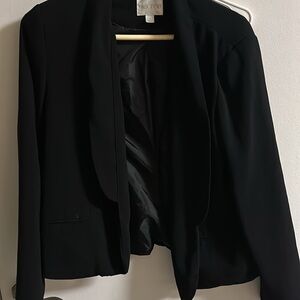 Decree Women's Elegant Black Suit Jacket